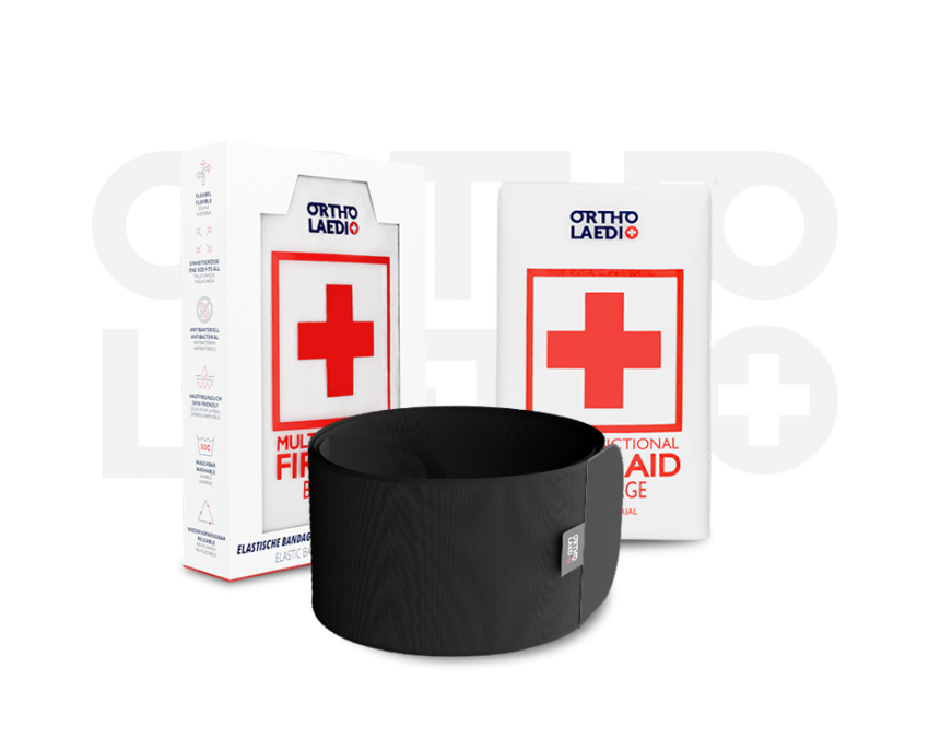 MULTIFUNKTIONELLE ORTHOPÄDSICHE <br>Sport- und First Aid Bandage